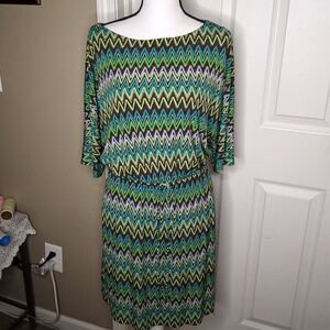 Emma & Michelle Sz. 8 70's Vibe Dress